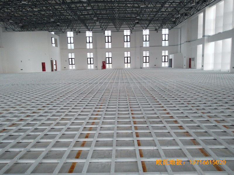 浙江寧波象山分?；@球館體育地板鋪裝案例2