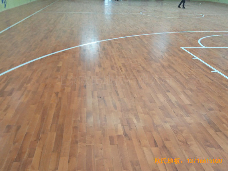 陽煤集團三礦球館運動地板安裝案例1