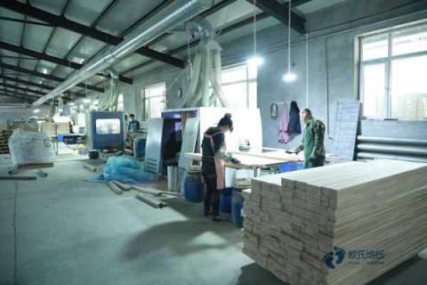 運(yùn)動木地板原木新地在越南