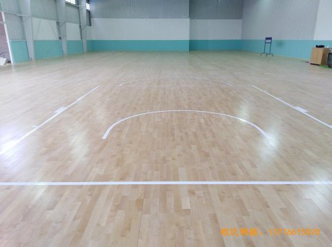 江西運動木地板鋪設案例