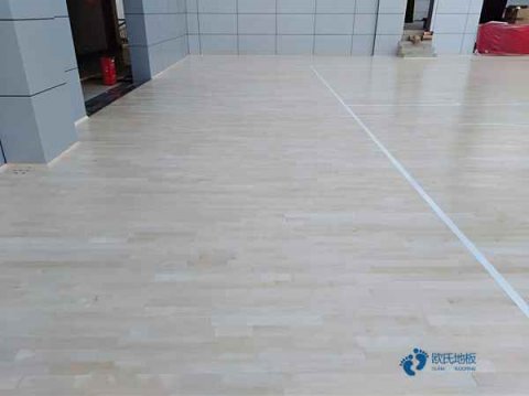 小學運動木地板施工