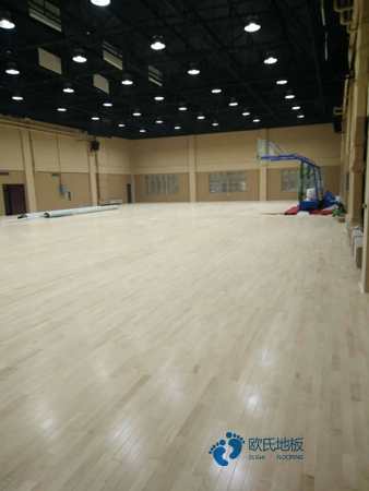 學(xué)校籃球場館木地板厚度偏差1