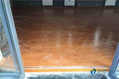 籃球館體育運(yùn)動(dòng)木地板