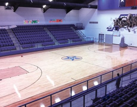 板式龍骨運(yùn)動籃球木地板造價
