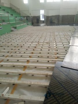 運動木地板施工所