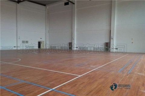籃球館環(huán)保運(yùn)動(dòng)木地板