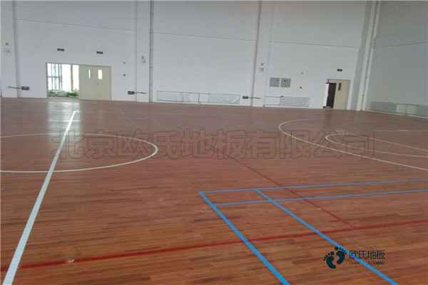 籃球館環保運動木地板2