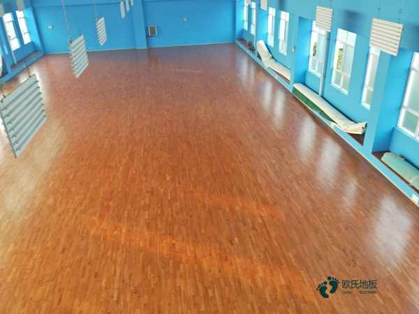 CBA籃球體育木地板安裝標準1